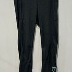 Bebe  Women’s Large Black High Rise Leggings with Pockets Logo Activewear Photo 0