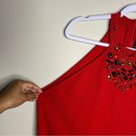 Ashley Stewart  Embellished Beaded Sweater Halter Sexy Eclectic‎ Photo 1