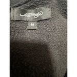 Ed Hardy  Cropped Zip-Up Hoodie Sweatshirt – Tiger & Rose Graphic – Size M Photo 7