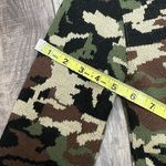 SML Sport Camouflage Double Zipper Sweater Small Green Brown Black Cream Photo 12