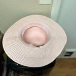 Women's Pink Straw Sun Hat Photo 5