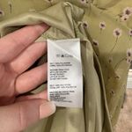 Urban Outfitters  Green A-line Midi Dress with Puff Cap Sleeves‎ Photo 3