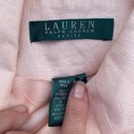 Ralph Lauren Size 2//Vintage  Light Pink 100% Linen Blazer Photo 4