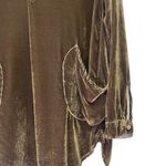 CP Shades Teton Tunic Size XS Brown Velvet Lagenlook Flowy Boho Top Made in USA Photo 10