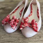 Melissa Mel Dreamed by  Pop VII Bow Flats Shoes Women’s Size 8 PVC Flexible Scent Photo 1