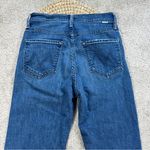 Mother Women’s The Tomcat Jeans High Rise Straight Leg in Three Little Ships 27 Blue Photo 6