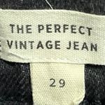 Madewell  The Perfect Vintage Black High Waisted Flared Denim Jeans Size 29 Photo 4