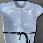 Cotton On  Triangle Halter Top Bikini Top Black NWT‎ Size S Photo 2