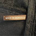 J McLaughlin Womens Black Velvet Stretch Pants Size 14 Minimalist Preppy Neutral Photo 9