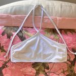 Mint Swim white halter neck tie bikini top Photo 0