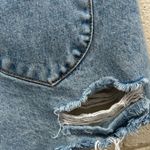 Princess Polly  Distressed Denim Shorts size 6 Photo 4