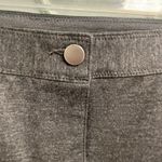 Chico's  Size 2.5 Short Stretch Dark Gray Dress Casual Pants Classic Minimalist 12 Photo 1