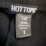 Hot Topic  Women’s Maxi Skirt Sz 0 large Hook And Eye Gothic Ribbed Photo 2