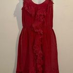 Rebecca Taylor PUNCHED CAMI Silk Mini Dress color Melon Size 4 NWT RETAIL $345 Photo 9