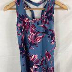 DSG Floral Print Racerback Athletic Tank Size Medium Photo 0