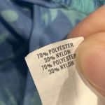 Aerie  Shorts Womens Small Blue Floral Leaves Beach Tropical Summer Stretch Photo 2