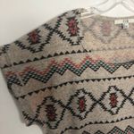 Xxi  Aztec Print Scoop Neck Cropped Boho Top Size Small Photo 2