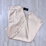 Pin Stripe Wide Leg Satin Pants 12 Photo 0