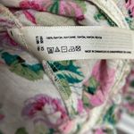 Anthropologie  Eloise Lila Tiered Chemise Floral Mini Ruffled Hem Size Medium Photo 10