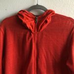 Harley Davidson Hoodie Bright Orange Mesh Full Zip Up Sz S GUC Biker Wear Photo 5