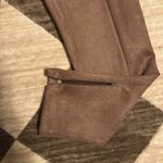 Loft Like new  Faux suede ankle pants Small Photo 3