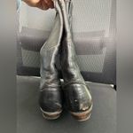 Tony Lama  Black Leather Cowboy Boots Style 1016 Sz 6.5 Note All Photos Photo 3