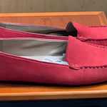 Cole Haan Red Suede Loafers. Size-9B Photo 0