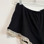 Flora Size Medium Black and Ivory Lace Short Sleep SET Photo 8