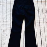 Loft Womens Black High Waist Dress Straight Pants Size 2 Petite Cropped Ankle Photo 2