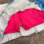 Lucky In Love Multi Color Pleated Mini Tennis Skirt Skort Women’s L Athletic Blue Size L Photo 5