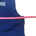Banana Republic NWT  Navy Blue Organic Cotton Knit Sweater Vest Medium Photo 2