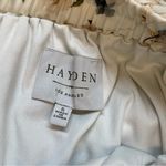 Hayden Floral Midi Skirt - Cream and Brown Boho Small Photo 5