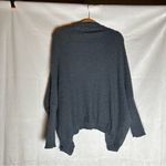 Evereve Navy Izzie Cardigan Nubby Open Front Long Sleeve Sweater Size Small Photo 1
