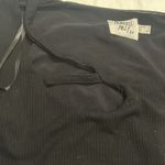Princess Polly NWOT  black long sleeve ribbed crop top with cutout detail us 2 Photo 1