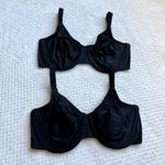 Wacoal 855213 Lot of 2 Perfect Primer Full Figure Underwire Bra 36DD Black Soft Photo 1