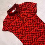 Urban Outfitters COPY -  Red Checkered Polo Dress Photo 3