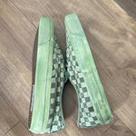 Vans NWOT  Reissue 44LX Dip Dye Checkerboard Twist of Lime Green Check M 9 W 10.5 Photo 5