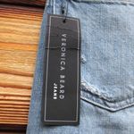 Veronica Beard NWT  Blake Distressed Classic Straight Jeans Photo 7