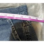 American Eagle  Blue Jean Shorts Vintage AE Supply Co Womens Size 2 Pockets Logo Photo 11