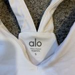 Alo Yoga  White Tank Photo 1