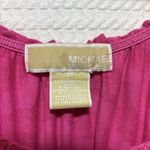 Michael Kors Mini Dress Sz P(S/M) Pink Peasant Milkmaid Babydoll Festival Y2K Photo 6