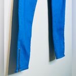 Moschino Womens Vibrant Blue Ankle Zip Stretch Skinny Jeans Size 30 Photo 6