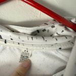 Under Armour White Black Geometric Print Quarter Zip Long Sleeve Athletic Top M Photo 3