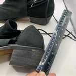 Free People  Southern Cross Black Leather Cutout Booties size 40 US 9-9.5 Photo 10