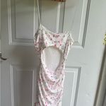 Princess Polly White and Pink Floral Dress Photo 3