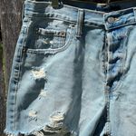 Aeropostale 90s High-Rise Denim Cutoff Shorts Photo 4