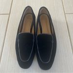 The Row  Adam Leather Trim Velvet Loafers 37.5 Photo 1