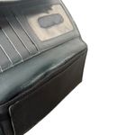 Lodis Perforated Trifold Flap Wallet Black Leather Card ID Holder Womens Photo 9