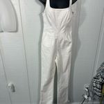 ASOS Design Denim Fitted White Pantsuit Size 4 EUC Photo 1