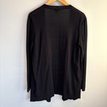 COS Black Long Length Open Front Cardigan Sweater - size Large Photo 2